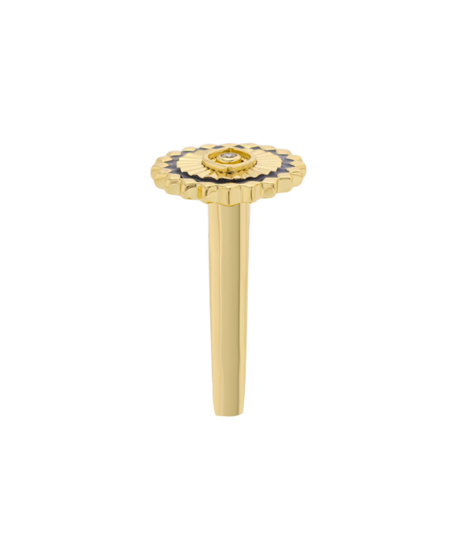 Cubic Zirconia Evil Eye Ring