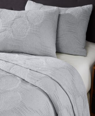 Tanta Crinkle Woven 3-Pc. Coverlet Set, Queen