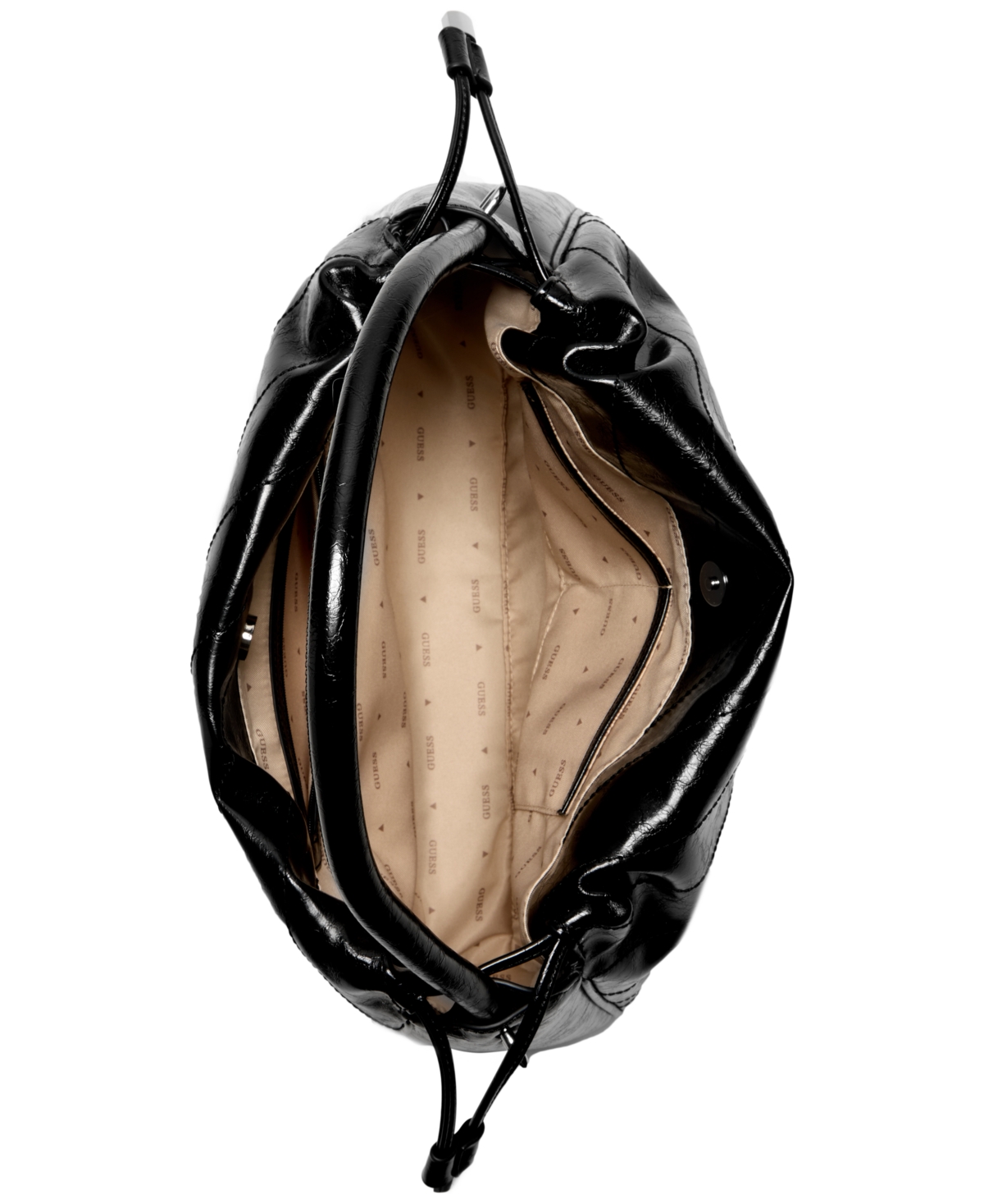 GUESS AMYS DRAWSTRING TOTE BAG 