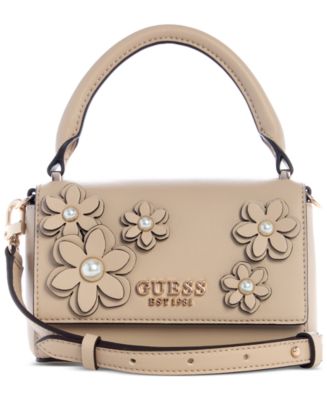【ベージュ(SIT)】GUESS ショルダーバッグ (W)ZARIA Mini Top Handle Flap GUESS｜GUESS ショルダーバッグ (W)ZARIA Mini Top Handle Flap