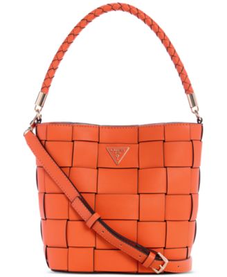 GUESS - Maylee Woven Bucket Bag