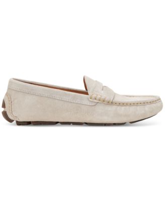 Men's Suede Slip-On Penny Driving Loafers