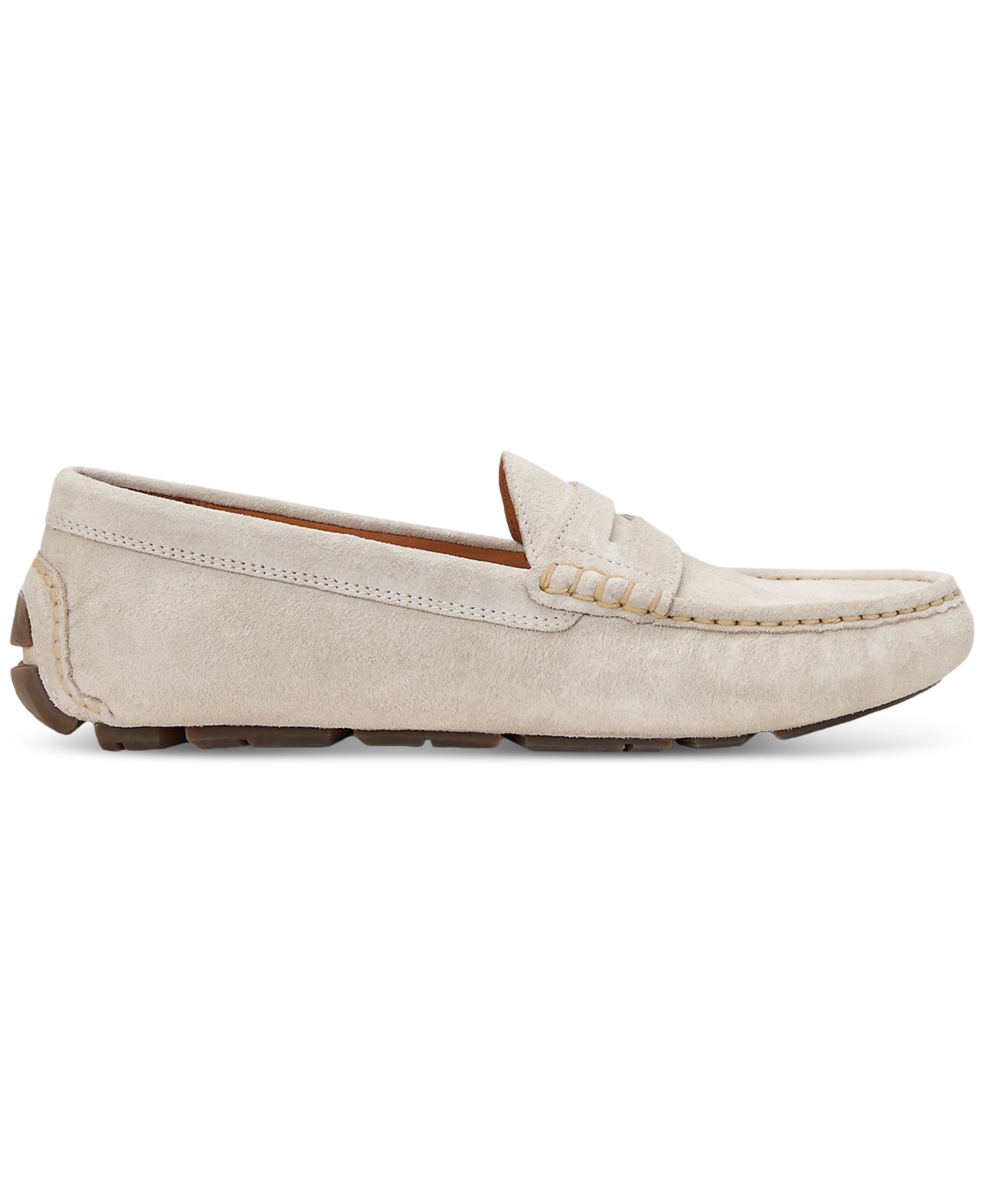 Polo Ralph Lauren Men's Suede Slip-on Penny Driving Loafers