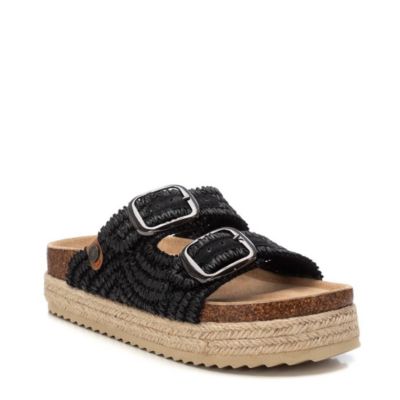 Women's Jute Wrapped Platform Cork Footbed Sandals Refresh Collection