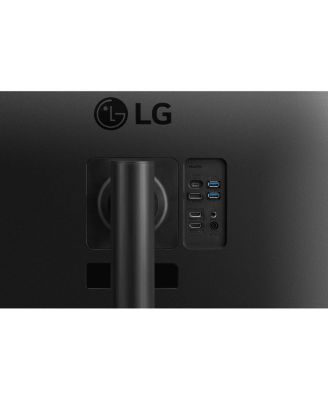 34WP75C-B 34" 21:9 UltraWide QHD 160Hz Curved VA LCD HDR Monitor, Built-In Speakers