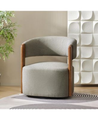 Single piece Fabric Rainer Armchair