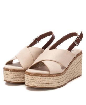 Women's Crossed Espadrille Sandals Refresh By Xti