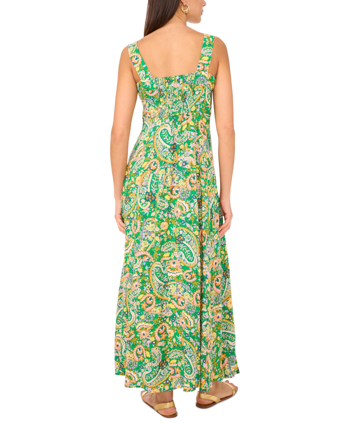 Vince Camuto Paisley Floral Maxi Sundress