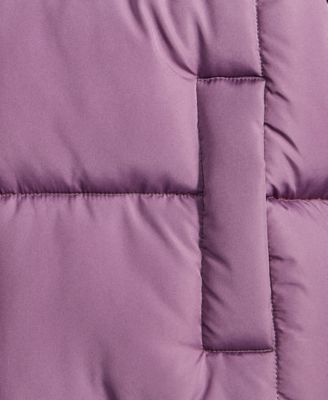 Big Girls Box Quilt Stadium Jacket