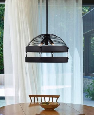 17" Ivana 3-Light Indoor Chandelier