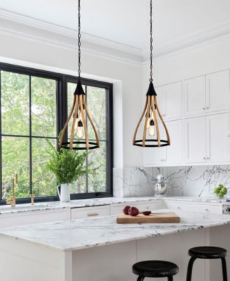 15" Vissenta 3-Light Indoor Chandelier