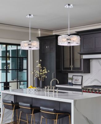 12" Eudocia 2-Light Indoor Chandelier