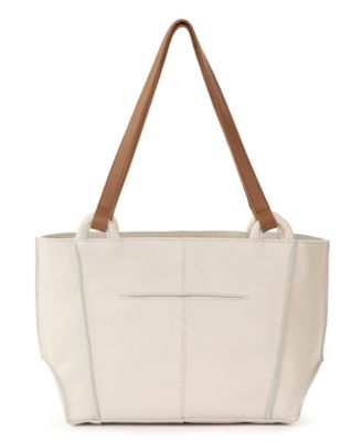 Los Feliz Leather Zipper Satchel Bag