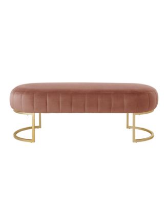 Tufted Velvet Upholstered Bench – Luxurious Accent Seat for Bedroom, Entryway, or Living Room Decor
