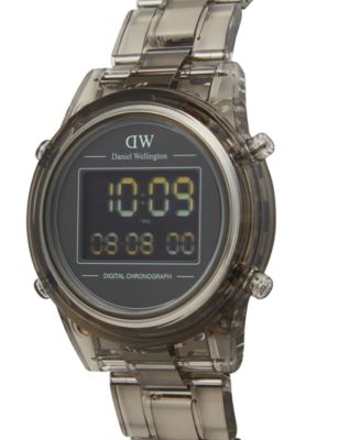 Women's Chronograph Gray Plastic Watch, 36mm