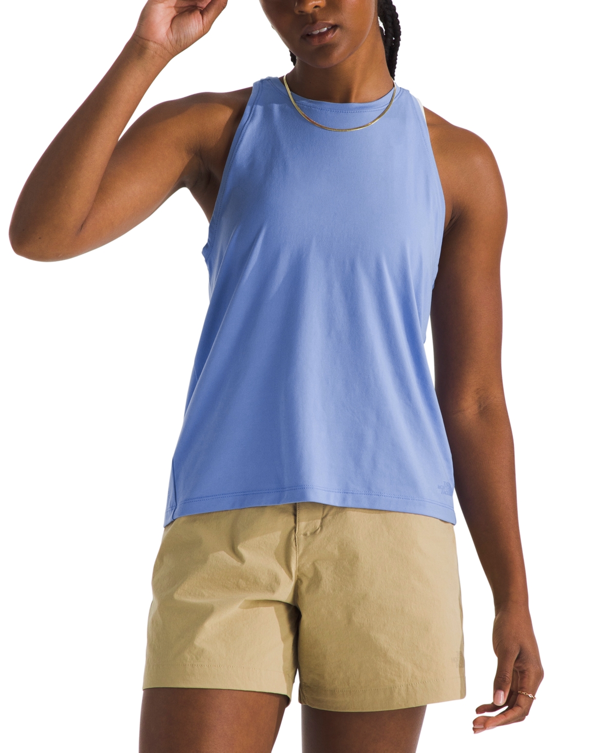 Women's Dune Sky Racerback Tank Top - Virtual Blue