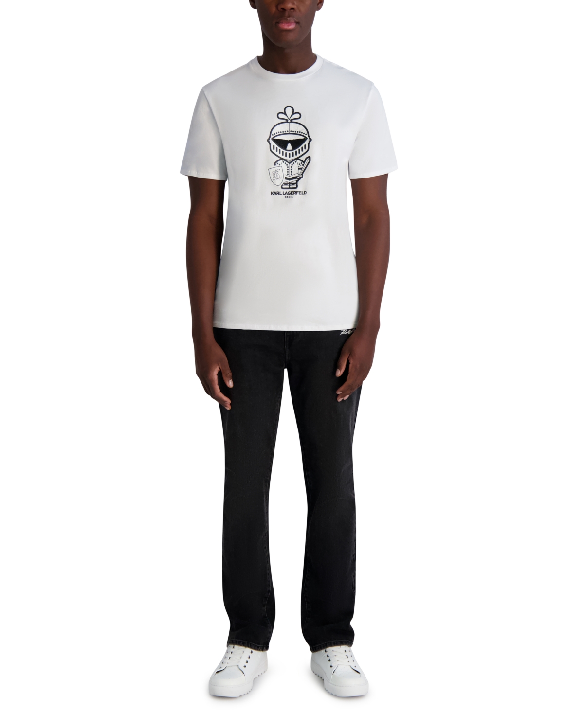 Karl Lagerfeld Men's Armor Karl Graphic T-shirt