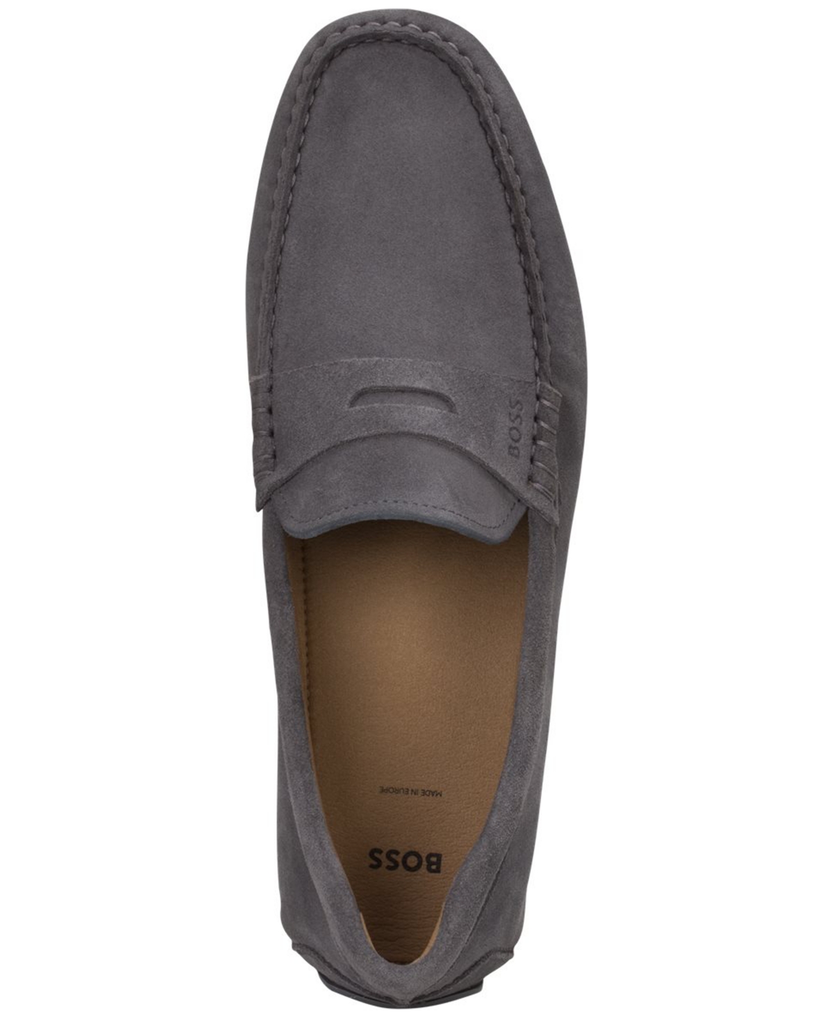Hugo Boss Boss By  Men's Noel Suede Penny Loafer