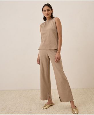 Women's Organic Cotton Airplane Wide Leg Pant - 26" Inseam