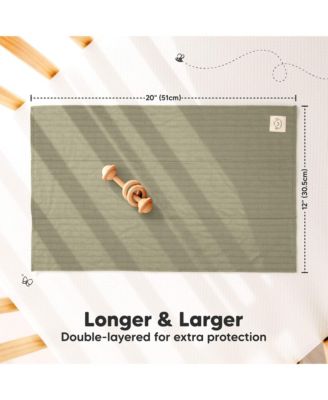 6pk Shea Baby Burp Cloths, Cotton Burping Cloths for Babies, Boys, Girls, Soft & Absorbent Spit Up Rag