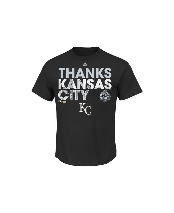 Majestic Men's Kansas City Royals World Series Champ Parade T-Shirt - Macy's