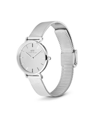 Women's Analog Silver Tone Stainless-Steel Watch, 28mm