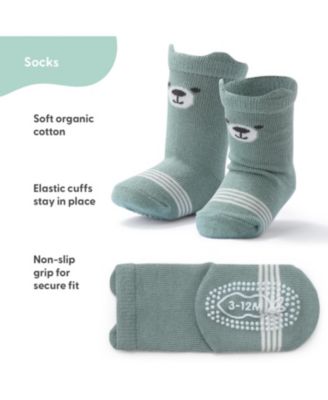 Baby Boys 12pk Cotton Socks, Neutral