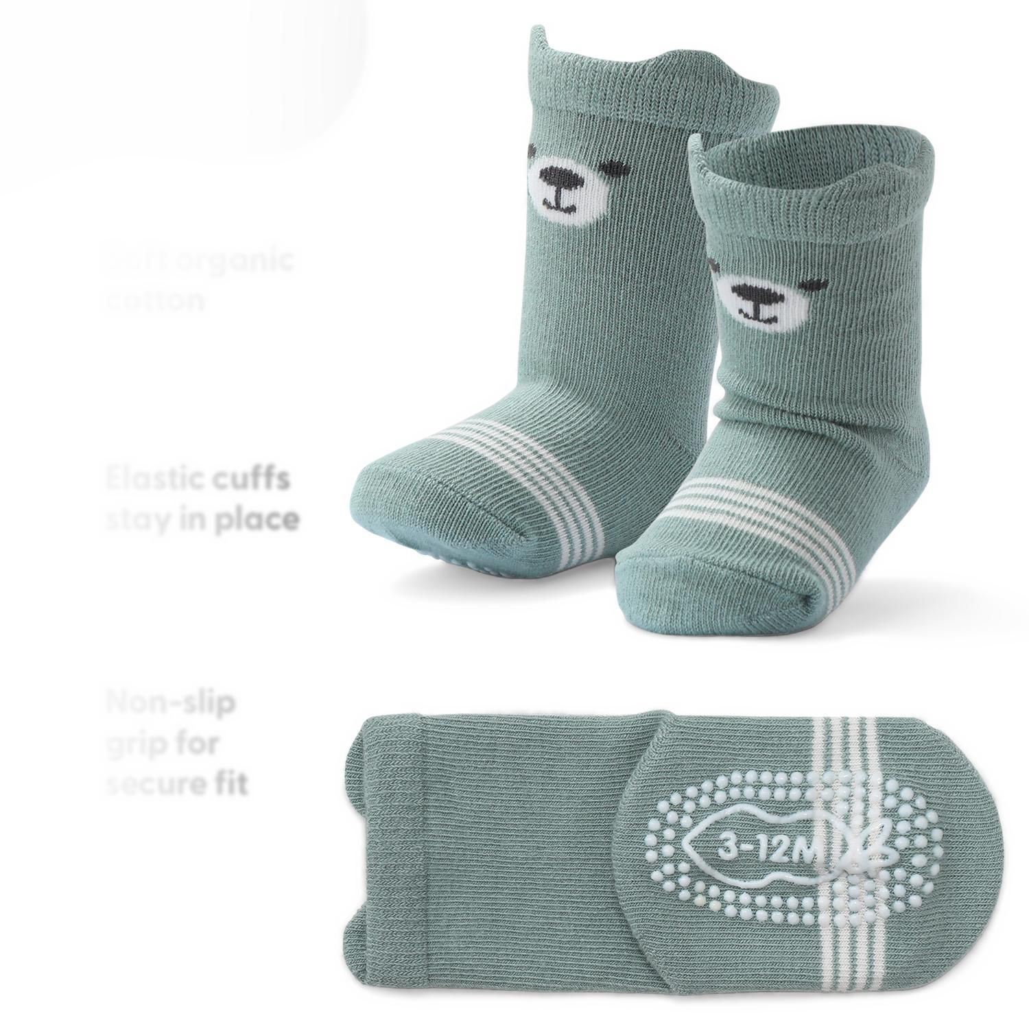 Baby Boys 12pk Cotton Socks, Neutral
