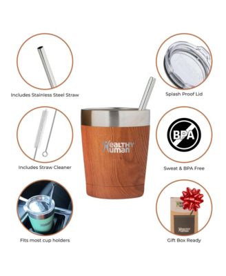 Cruiser Tumbler: 12oz - Natural Wood