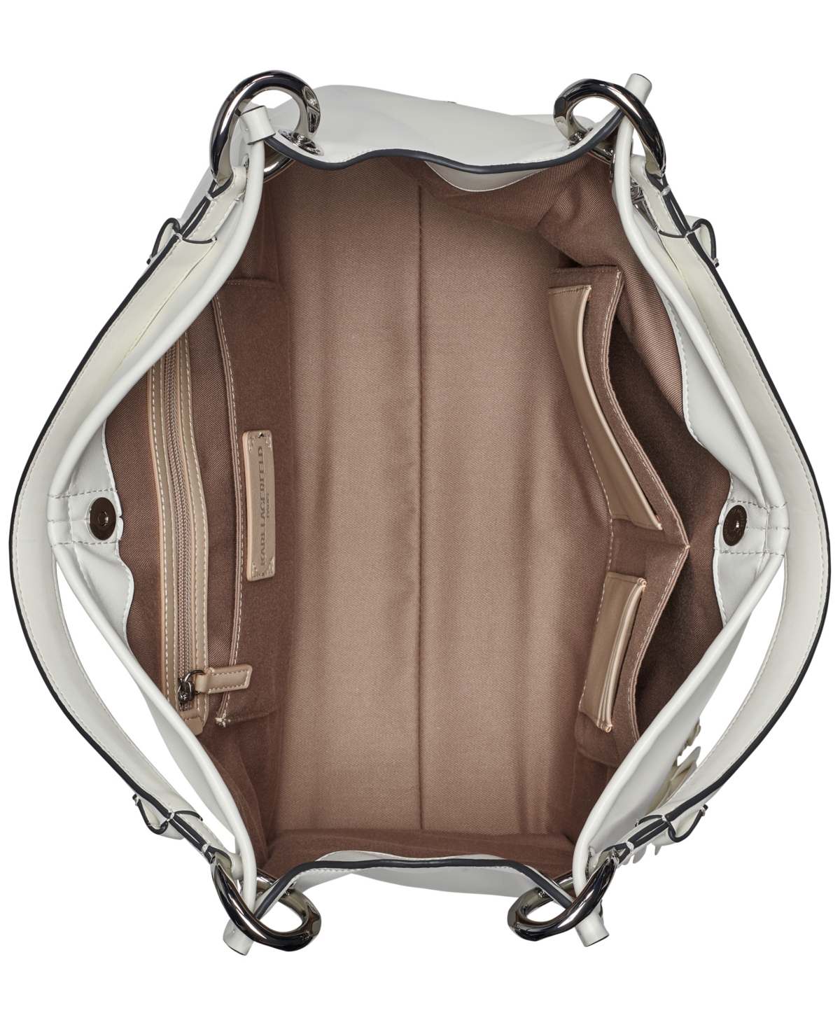 Karl Lagerfeld Luciene Leather Tote Bag
