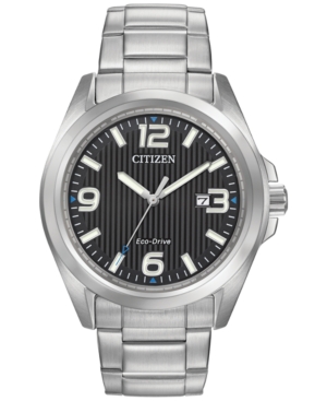 image of Citizen Women-s Eco-Drive Stainless Steel Bracelet Watch 43mm AW1430-86E