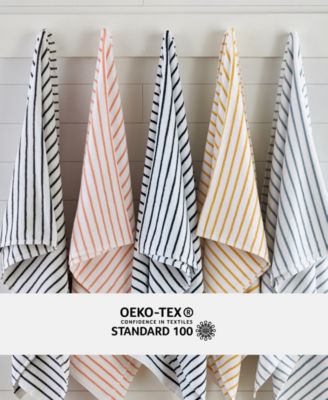 Cabana Stripe Cotton 2-Pack Beach Towels, 30" x 70"