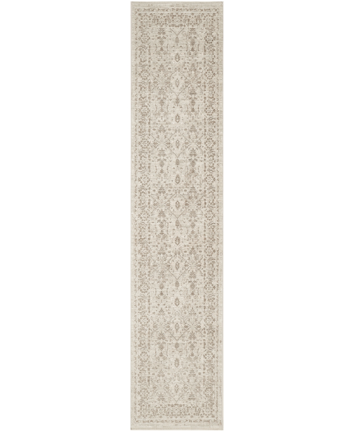 Nourison Home Shadows Shw05 2'2"x10' Runner Area Rug In Neutral