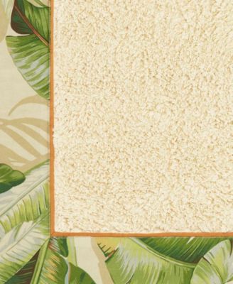 Palmiers Cotton Tufted Bath Rug, 20" x 30"