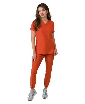 Women's Olivia 4 Pocket Top Gathered Jogger Pants Set