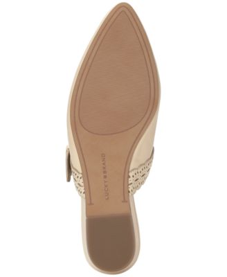 Women's Nicona Eyelet Buckle Mule Flats