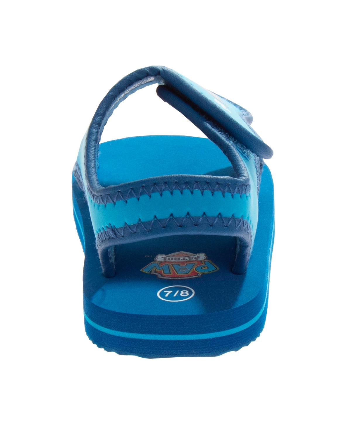 Nickelodeon Toddler Boys And Toddler Girls Patrol Hook And Loop Dual Sizes Sandals In Blue