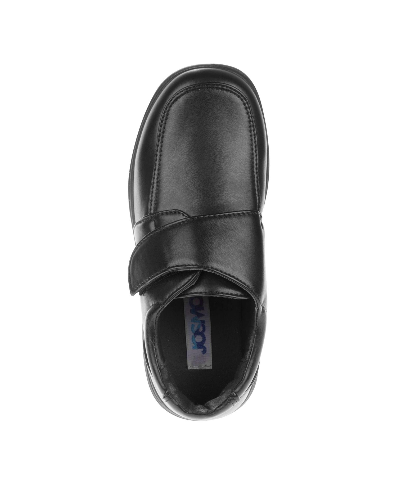 Little Boys 1 -13 Hook &and Loop School Durable Comfort Fit Uniform Shoes