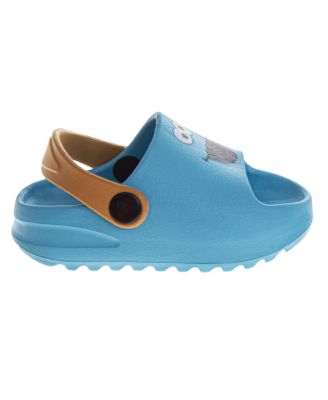 Toddler Boys Cookie Monster Waterproof Backstrap Sandals