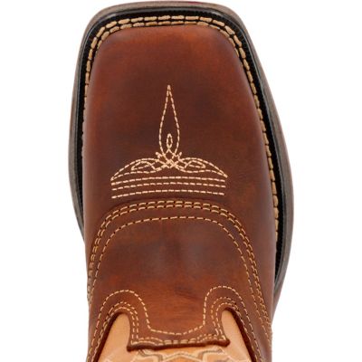 Kids Lil  Rebel by Kids  Brown Tan Western Boot