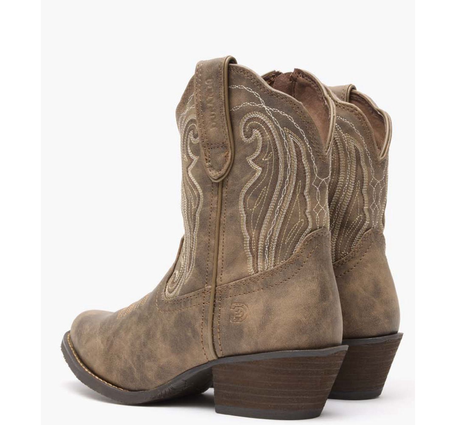 Crush by Women's Distressed Shortie Western Boot