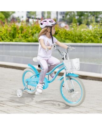 16 Inch Kids Bike with Dual Brakes and Adjustable Seat