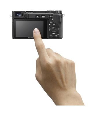 Alpha a6100 Mirrorless Camera with E PZ 16-50mm f/3.5-5.6 OSS II Lens, Black