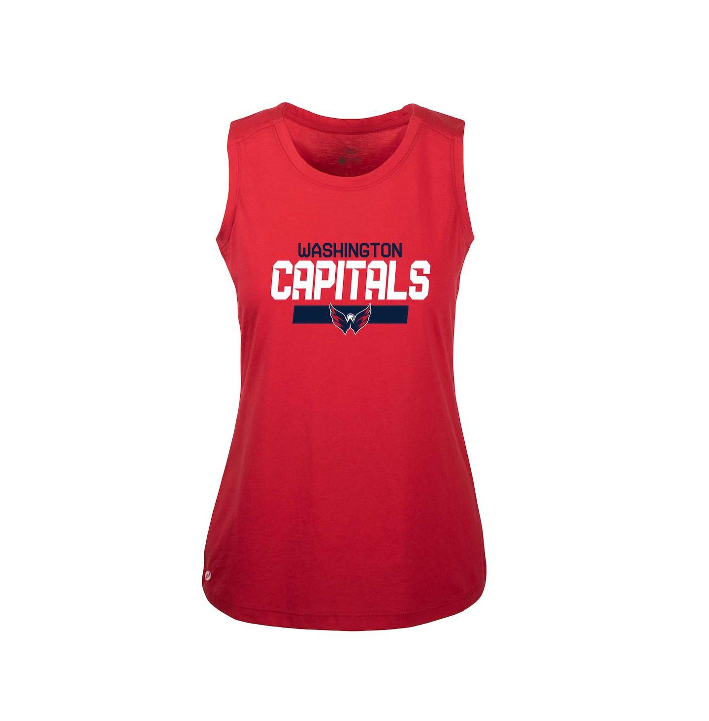 Женский топ LevelWear Alexander Ovechkin Red Washington Capitals Macy Player Name & Number — фото 2