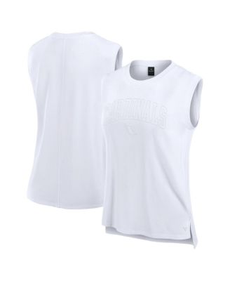 Fanatics - Women's White Arizona Cardinals Studio Gym Tank Top