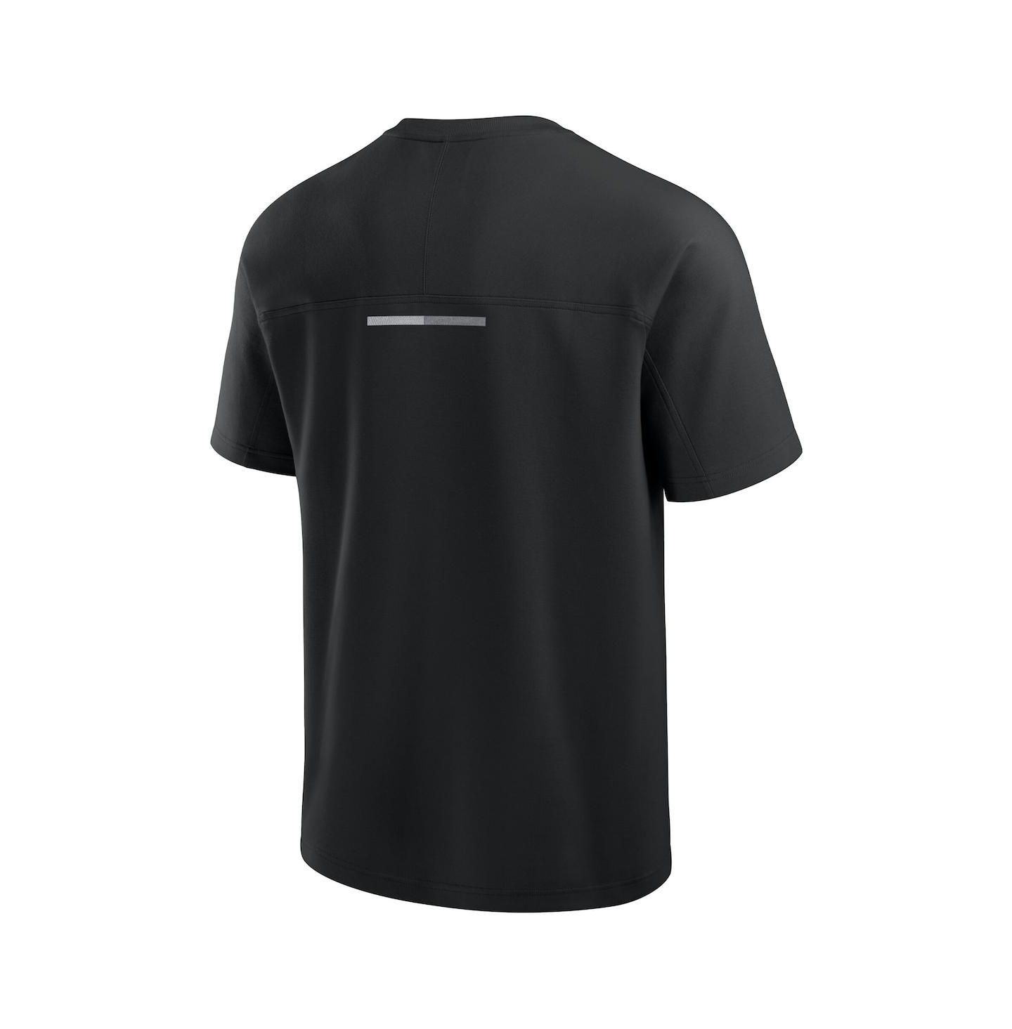 Мужская футболка Fanatics Black Dallas Stars Elements Flex Tri-Blend — фото 3