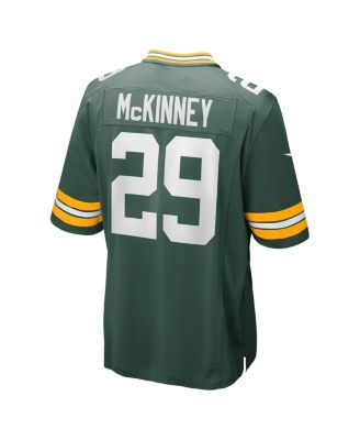 Men's Xavier McKinney Green Green Bay Packers Team Game Jersey