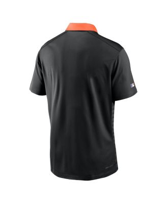 Men's Black San Francisco Giants 2025 City Connect Authentic Collection Victory Performance Polo Shirt