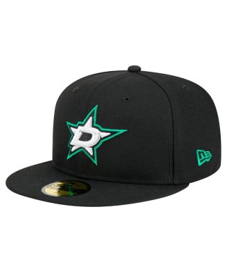 New Era - Men's Black Dallas Stars Core 59FIFTY Fitted Hat