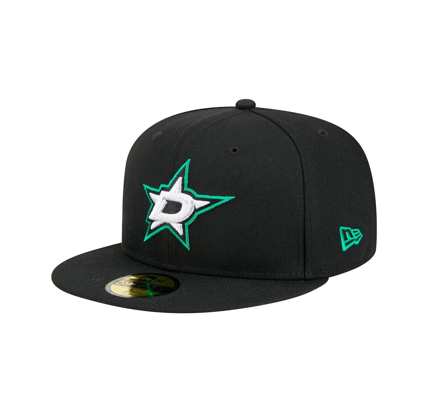 Men's Black Dallas Stars Core 59FIFTY Fitted Hat